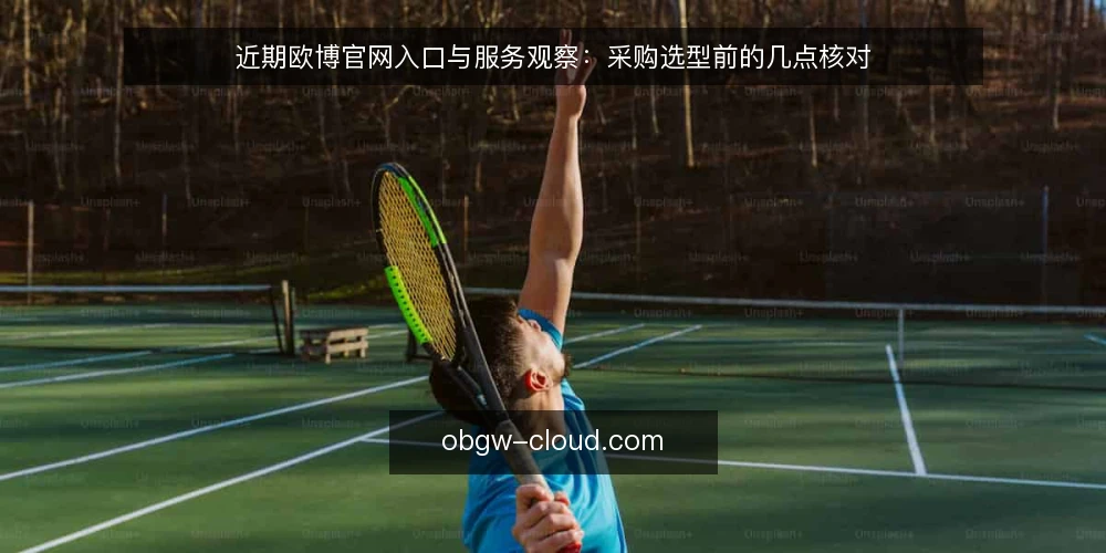 近期欧博官网入口与服务观察：采购选型前的几点核对 — 当前观察：入口与服务的需求变化 配图